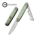 CIVIVI Crit Front Flipper Knife With Multi - Tool G10 Handle (3.18" Nitro - V) C20014F - 2 - CIVIVI