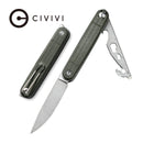 CIVIVI Crit Front Flipper Knife With Multi - Tool Micarta Handle (3.18" Nitro - V) C20014F - 3 - CIVIVI