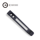 CIVIVI Deep Carry Pocket Clip for EDC Knife with Recessed Screw Hole, NOT Screws Included CA - 05A - CIVIVI