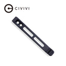 CIVIVI Deep Carry Pocket Clip for EDC Knife with Recessed Screw Hole, NOT Screws Included CA - 06A - CIVIVI