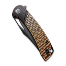 CIVIVI Dogma Flipper & Thumb Hole Knife Copper Handle (3.46" D2 Blade) C2005F - CIVIVI
