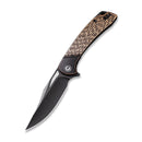 CIVIVI Dogma Flipper & Thumb Hole Knife Copper Handle (3.46" D2 Blade) C2005F - CIVIVI