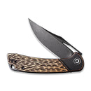 CIVIVI Dogma Flipper & Thumb Hole Knife Copper Handle (3.46" D2 Blade) C2005F - CIVIVI