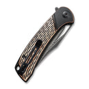 CIVIVI Dogma Flipper & Thumb Hole Knife Copper Handle (3.46" Damascus Blade) C2005DS - 2 - CIVIVI