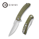 CIVIVI Dogma Flipper & Thumb Hole Knife G10 Handle (3.46" D2 Blade) C2005A - CIVIVI