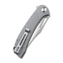 CIVIVI Dogma Flipper & Thumb Hole Knife G10 Handle (3.46" D2 Blade) C2005B - CIVIVI