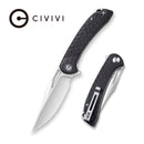 CIVIVI Dogma Flipper & Thumb Hole Knife G10 Handle (3.46" D2 Blade) C2005D - CIVIVI
