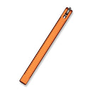 CIVIVI Dracolisk Butterfly Knife Trainer Orange Aluminum Handle (4.57" Satin Finished 9Cr18MoV Dull Blade) C25028 - 2 - CIVIVI