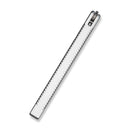 CIVIVI Dracolisk Butterfly Knife Trainer Silver Aluminum Handle (4.57" Stonewashed 9Cr18MoV Dull Blade, Satin Flat) C25028 - 4 - CIVIVI