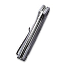 CIVIVI Durus Flipper Knife G10 Handle (3" D2 Blade) C906A - CIVIVI