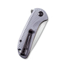 CIVIVI Durus Flipper Knife G10 Handle (3" D2 Blade) C906A - CIVIVI