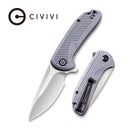 CIVIVI Durus Flipper Knife G10 Handle (3" D2 Blade) C906A - CIVIVI