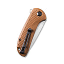 CIVIVI Durus Flipper Knife G10 Handle (3" D2 Blade) C906B - CIVIVI