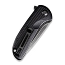 CIVIVI Durus Flipper Knife G10 Handle (3" Damascus Blade) C906DS - 2 - CIVIVI