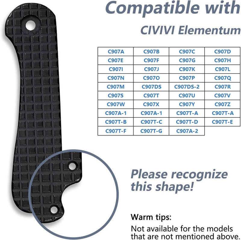 CIVIVI Elementum 6AL4V Titanium Handle – CIVIVI KNIFE