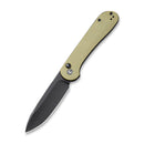 CIVIVI Button Lock Elementum Pocket Knife Micarta Handle (3.47" 14C28N Blade) C2103B - CIVIVI