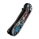 CIVIVI Elementum (Crossbar Lock) Thumb Stud & Crossbar Lock Knife Nebula FatCarbon Fiber Handle (2.96" Black Stonewashed CPM S35VN Blade) C24063B - 1 - CIVIVI