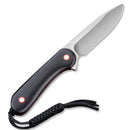 CIVIVI Fixed Blade Elementum Tactical Knife G10 Handle (3.98" 10Cr15CoMoV Blade) C2104A - CIVIVI