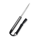 CIVIVI Fixed Blade Elementum Tactical Knife Micarta Handle (3.98" D2 Blade) C2105B - CIVIVI