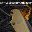 CIVIVI Elementum Flipper Knife Ultem Handle (2.96" D2 Blade) C907A - 5 - CIVIVI