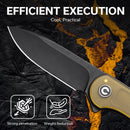 CIVIVI Elementum Flipper Knife Ultem Handle (2.96" D2 Blade) C907A - 5 - CIVIVI