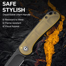 CIVIVI Elementum Flipper Knife Ultem Handle (2.96" D2 Blade) C907A - 5 - CIVIVI
