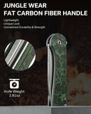 CIVIVI Elementum Flipper Knife Carbon Fiber Handle (2.96" CPM S35VN Blade) C907A-6, With No Free Gift
