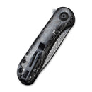 CIVIVI Elementum Flipper Knife Carbon Fiber Handle (2.96" Damascus Blade) C907C - DS2 - CIVIVI