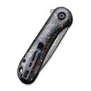 CIVIVI Elementum Flipper Knife Carbon Fiber Handle (2.96" Damascus Blade) C907C - DS3 - CIVIVI