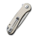 CIVIVI Elementum Flipper Knife G10 Handle (2.96" D2 Blade) C907A - 3 - CIVIVI