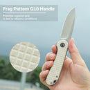 CIVIVI Elementum Flipper Knife G10 Handle (2.96" D2 Blade) C907A - 3 - CIVIVI