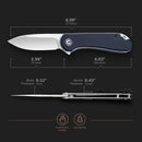 CIVIVI Elementum Flipper Knife G10 Handle (2.96" D2 Blade) C907A - CIVIVI