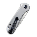 CIVIVI Elementum Flipper Knife G10 Handle (2.96" D2 Blade) C907B - CIVIVI