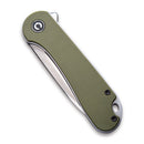 CIVIVI Elementum Flipper Knife G10 Handle (2.96" D2 Blade) C907E - CIVIVI