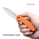 CIVIVI Elementum Flipper Knife G10 Handle (2.96" D2 Blade) C907R - CIVIVI