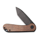 CIVIVI Elementum Flipper Knife Micarta Handle (2.96" D2 Blade) C907T - C - CIVIVI
