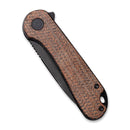 CIVIVI Elementum Flipper Knife Micarta Handle (2.96" D2 Blade) C907T - C - CIVIVI