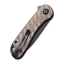 CIVIVI Elementum Flipper Knife Micarta Handle (2.96" D2 Blade) C907T - D - CIVIVI