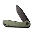 CIVIVI Elementum Flipper Knife Micarta Handle (2.96" D2 Blade) C907T - E - CIVIVI