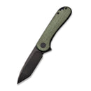 CIVIVI Elementum Flipper Knife Micarta Handle (2.96" D2 Blade) C907T - E - CIVIVI