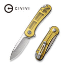 CIVIVI Elementum Flipper Knife Ultem Handle (2.96" D2 Blade) C907A - 4 - CIVIVI