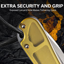 CIVIVI Elementum Flipper Knife Ultem Handle (2.96" D2 Blade) C907A - 4 - CIVIVI