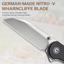 CIVIVI Elementum Flipper & Thumb Stud Knife Micarta Handle (2.97" Nitro - V Blade) C18062AF - 3 - CIVIVI