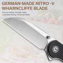 CIVIVI Elementum Flipper & Thumb Stud Knife G10 Handle (2.97" Nitro - V Blade) C18062AF - 1 - CIVIVI