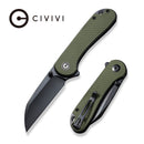 CIVIVI Elementum Flipper & Thumb Stud Knife G10 Handle (2.97" Nitro - V Blade) C18062AF - 2 - CIVIVI