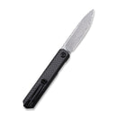 CIVIVI Exarch Front Flipper Knife Carbon Fiber & G10 Handle (3.22" Damascus Blade) C2003DS - 1 - CIVIVI