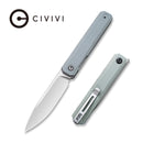 CIVIVI Exarch Front Flipper Knife G10 Handle (3.22" D2 Blade) C2003A - CIVIVI