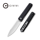 CIVIVI Exarch Front Flipper Knife G10 Handle (3.22" D2 Blade) C2003C - CIVIVI