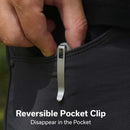 CIVIVI Faeger Flipper & Thumb Stud & Button Lock Knife Milled Natural G10 Handle (2.98" Satin Finished 14C28N Blade) C24031 - 3