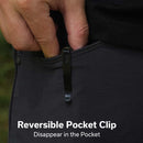 CIVIVI Faeger Flipper & Thumb Stud & Button Lock Knife Milled OD Green G10 Handle (2.98" Black Stonewashed 14C28N Blade) C24031 - 2